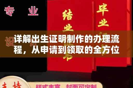瑞昌详解出生证明制作的办理流程，从申请到领取的全方位指南