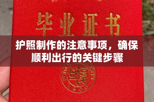 瑞昌护照制作的注意事项，确保顺利出行的关键步骤