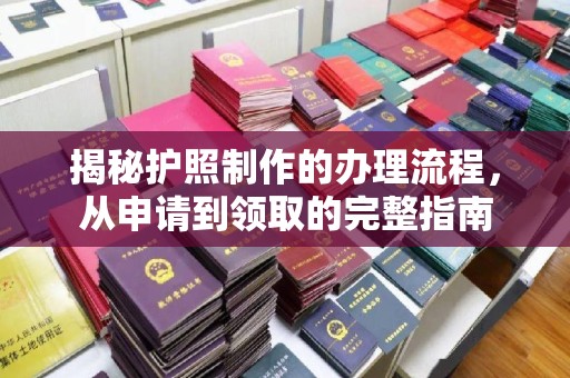 瑞昌揭秘护照制作的办理流程，从申请到领取的完整指南