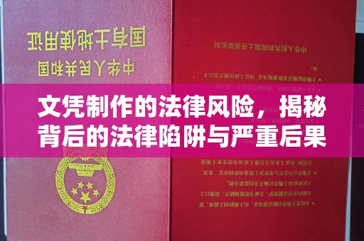 瑞昌文凭制作的法律风险，揭秘背后的法律陷阱与严重后果